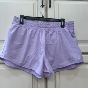 Nike Women's Light Purple Athletic Shorts